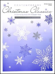 Contemporary Christmas Classics Clarinet Quartet - Bass Clarinet Book EPRINT cover Thumbnail